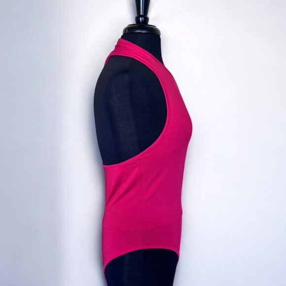 One Shoulder Women Irregular Bodysuit - Picture 5 of 7